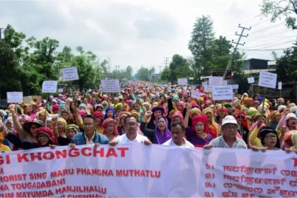 thousands-of-manipur-residents-take-to-the-streets,-commemorating-3-years-of-deadly-ethnic-conflict