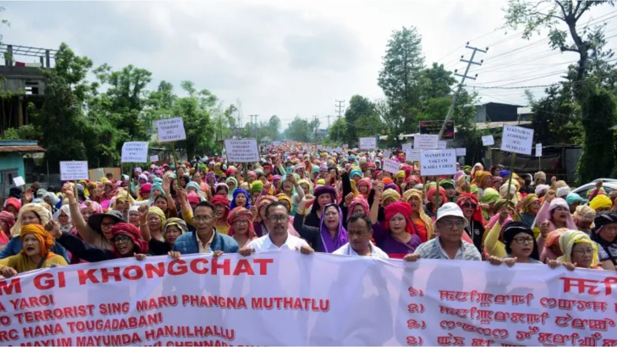 thousands-of-manipur-residents-take-to-the-streets,-commemorating-3-years-of-deadly-ethnic-conflict