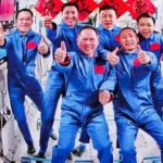 handing-over-keys-to-china's-space-station,-shenzhou-21-crew-prepares-to-return-to-earth