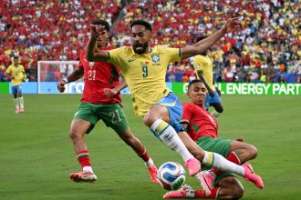 Brazil forward Matheus Cunha