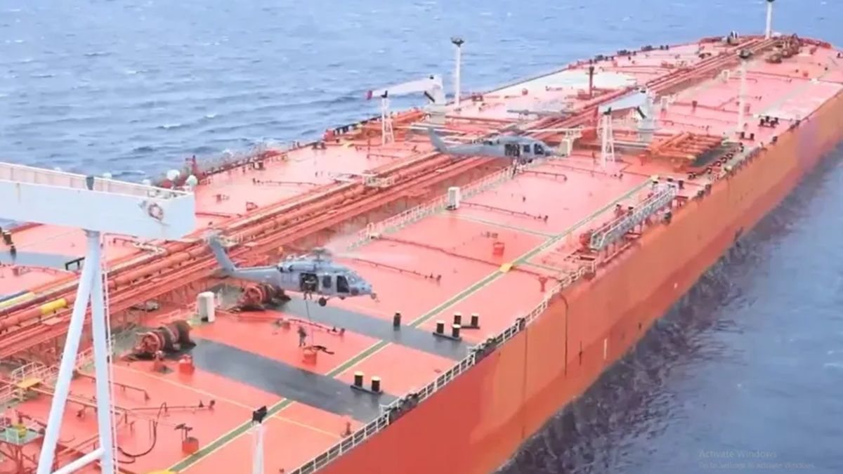united-states-disables-tanker-trying-to-break-through-blockade,-f/a-18-fighter-jet-shoots-m/t-marivex