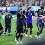 Argentina players celebrate