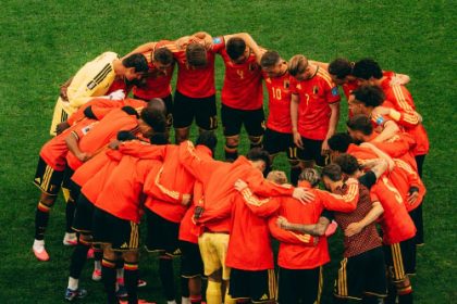 Belgium players