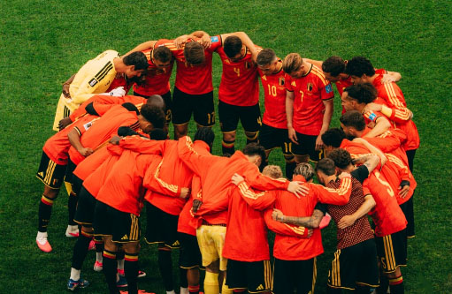 Belgium players