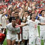 Morocco's players