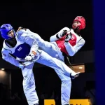 Taekwondo athletes