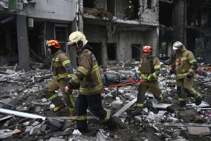 Rescue workers