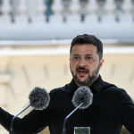 Ukrainian President Volodymyr Zelensky