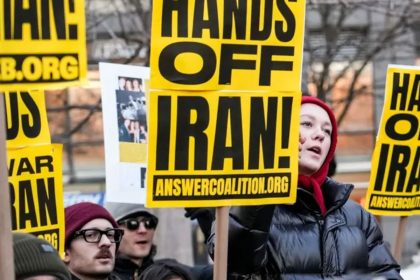 Demonstrators protest