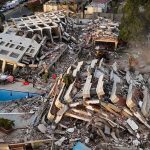 buildings destroyed by the twin earthquakes