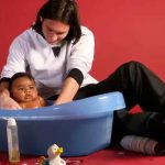 Baby Lamine Yamal is bathed by Lionel Messi