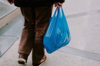 Plastic shopping bags