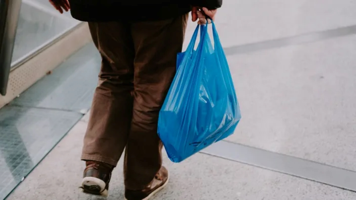 Plastic shopping bags